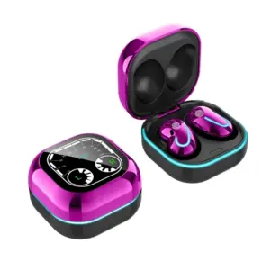 True wireless sport earbuds s6se s6 se headphone tws noise cancelling mini ear buds lce led battery display earphone audifonos